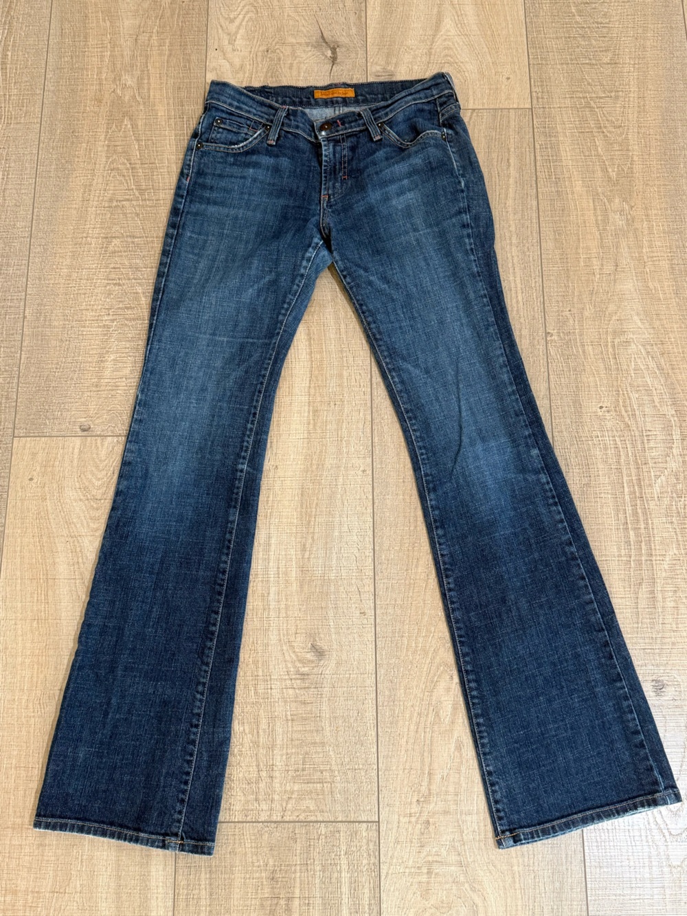 James Cured by Seun Dry Aged Y2K Low Rise Bootcut Jeans 27